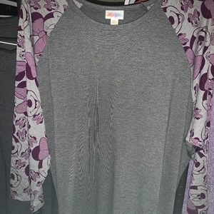 LulaRoe Randy Top with Minnie Mouse in Size 3XL